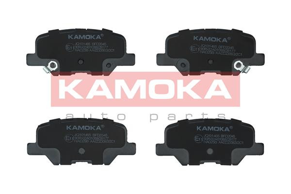 Kamoka BremsbeläGe Hinten FüR Mitsubishi ASX Outlander III Mazda 6 Kombi-image