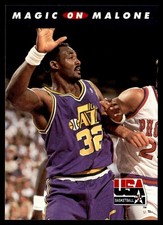 1992-93 SkyBox USA Magic on Malone USA #106