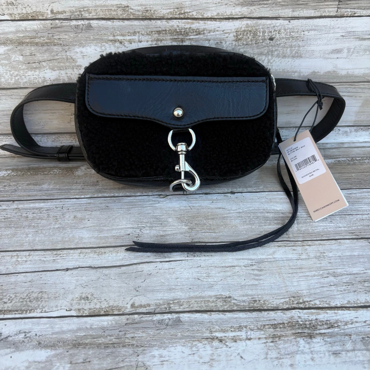 NWT REBECCA MINKOFF NYLON belt bag‎ bone Fanny pack display picture 2