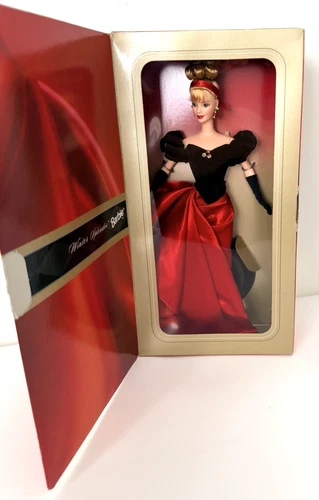 Vintage 1998 Mattel Avon Winter Splendor Barbie Doll #19357 New In Box