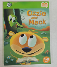 Leap Frog TAG Reading System Book OZZIE and MACK 4-8 Years G-VG