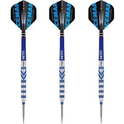 Red Dragon Steel Darts Gerwyn Price PVD Blue 90% Steeltip Dart Steeldart