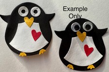 HAPPY PENGUIN Die-Cuts 16pc Ocean  Cold  Winter  Emperor  Galapagos  Card Making    