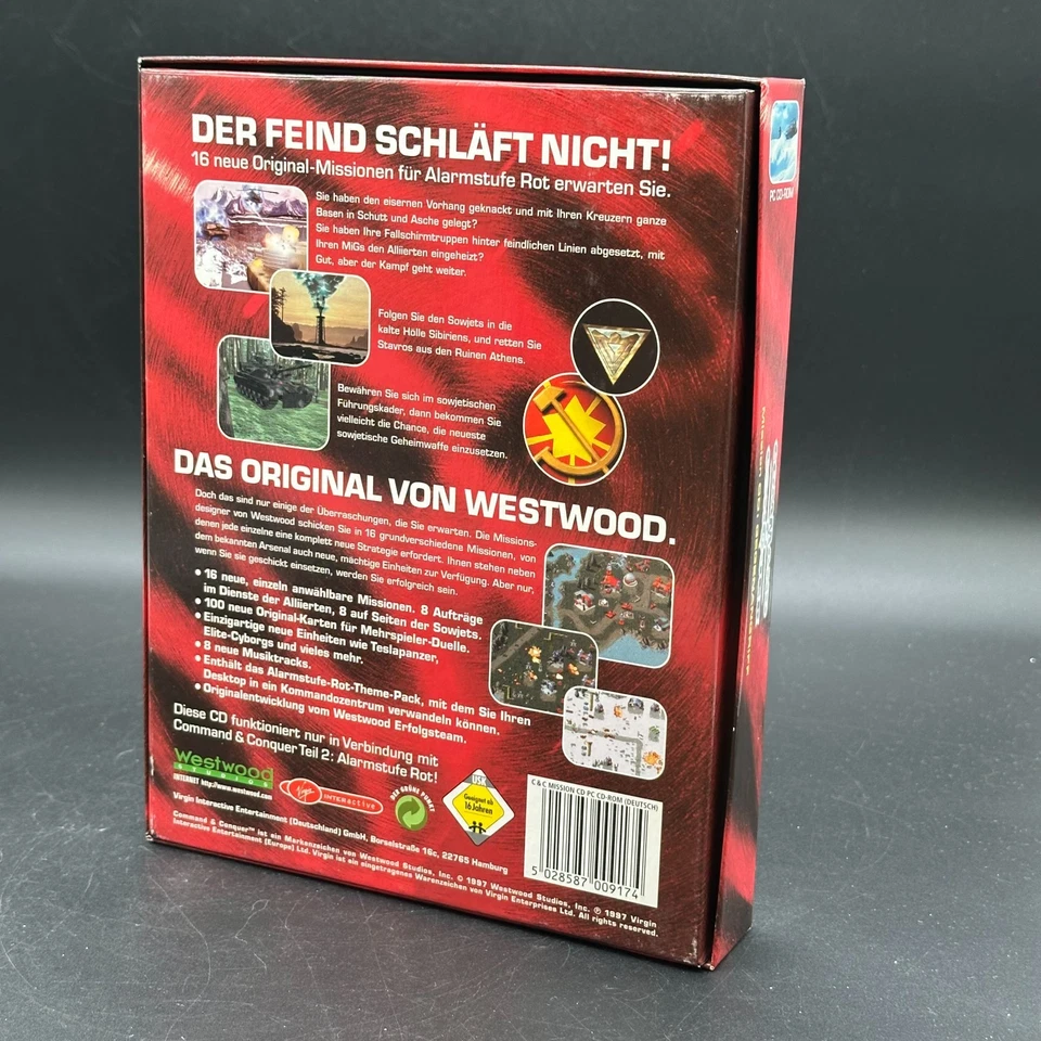 Command & Conquer Missions CD: Gegenangriff - (PC Spiel) (DE) OVP BIG BOX - Bild 2 von 3