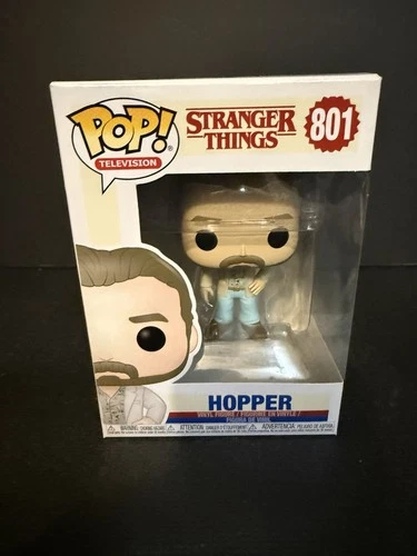 FUNKO POP ! HOPPER 801 STRANGER THINGS POP TELEVISION DB6