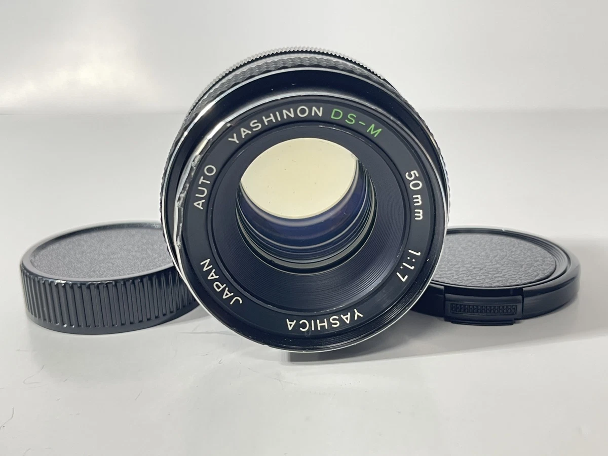 Yashica Camera Lenses 50mm Focal f/1.7 Maximum Aperture for sale