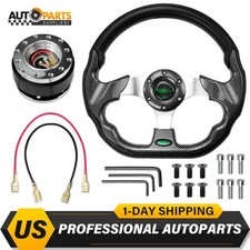 13 - D Shape Racing Steering Wheel Wquick Release Adapter Kit - Aluminum 13 - D Shape Racing Steering Wheel Wquick Release Adapter Kit - Aluminum