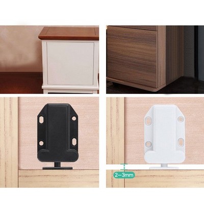 Push To Open Touch Latch 55x43mm ABS Kabinett Schrank Schublade Werkzeuge