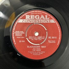 The Move - Blackberry Way  7'' single 1968 Regal Zonophone RZ3015 VG+ vinyl