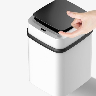  1 Stück Sensor Smart Mülleimer Automatischer Bewegungsmelder Deckel Mülleimer