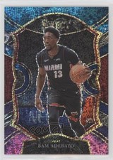 2020-21 Panini Select Concourse Cosmic Prizm Bam Adebayo #8 0my9