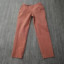 Theory Pants Women Pull On Cotton Nylon Made In USA Size 2 Measured 27.5x25.5
