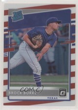 2020 Donruss Optic Rated Rookies Choice Freedom Prizm 45/45 Brock Burke #40 0q0