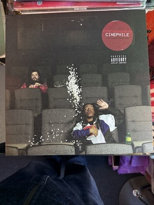 Sirius Blvck   Cinephile LP Clear Vinyl Near Mint Records 2021 Hip Hop Rare