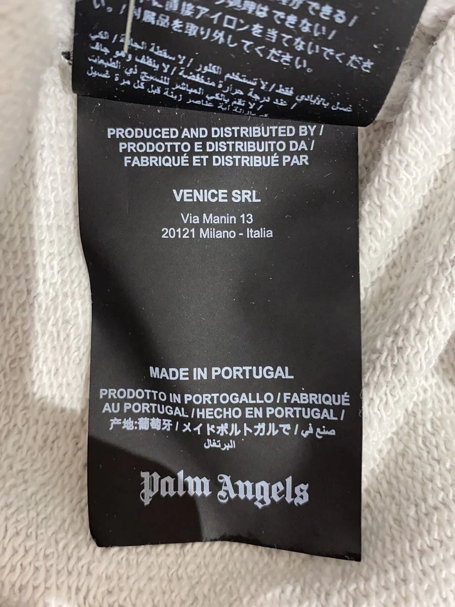 Felpa con cappuccio Palm Angels 19ss HERON PRESTON cotone GRIGIO pmb036s19441009 usata