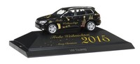 Herpa 101950 Vw Touareg Herpa Weihnachts-Pkw 2015 1:87 Neu + Ovp