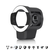 Ubiquiti AI Pro Vision Enhancer Black, Long-Range IR LED, Floodlight, New Sealed