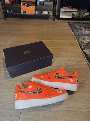 Nike Shoes Air Force 1 07  Low PRM JDI Just Do It  Total Orange  2023 Size 10
