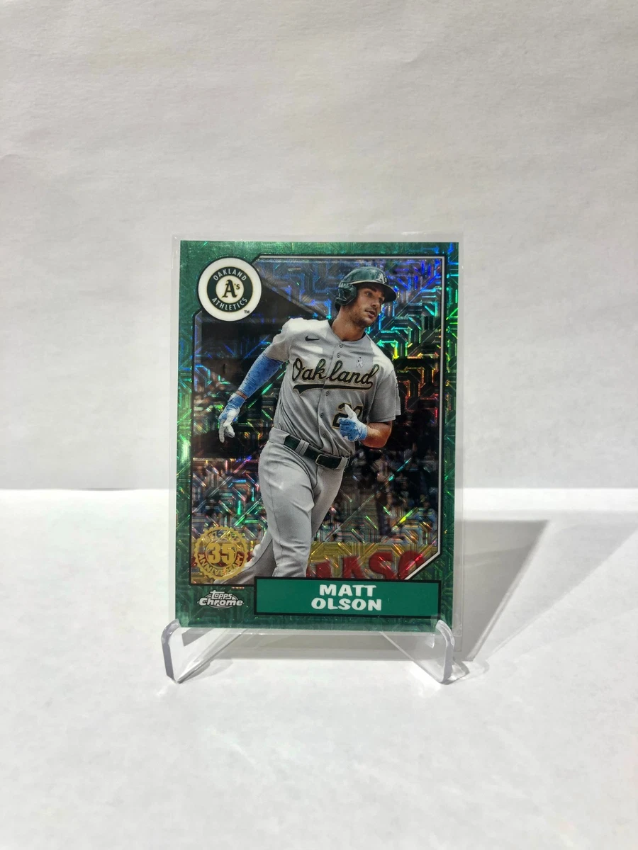 Matt Olson Baseball Serial Numbered Sports Trading Cards