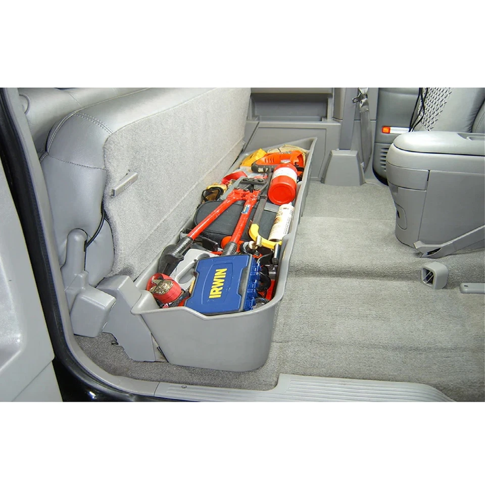 DU-HA Black Heavy-Duty Organizer Under Seat Storage Organizer for C3500 10037 Foto 3 de 4