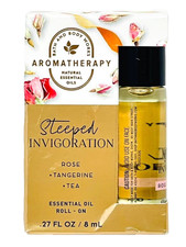 BATH  BODY WORKS AROMATHERAPY STEEPED INVIGORATION ESSENTIAL OIL ROLL-ON NEW