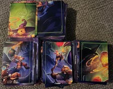 Disney Lorcana Attack Of The Vine Bulk Lot 550 Puzzle Piece Cards Assorted