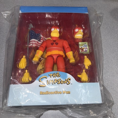 #ad Super 7 The Simpsons Ultimates: Radioactive Man Factory Sealed 7quot; Figure $79.99