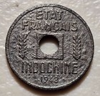 Indochina 1/4 Cent 1943