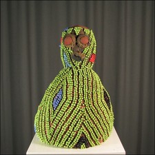 44600) Tanzaufsatz Bamileke Kamerun Afrika AFRIKANISCHE KUNST