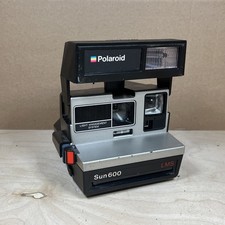 Vintage Polaroid Sun 600 LMS Instant Film Camera TESTED