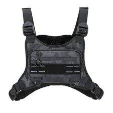 Sports Chest Bag For Men Women, Water Resistant Lightweight Front Chest Pack,...