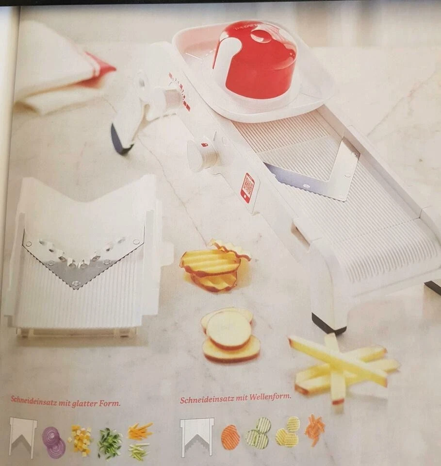 Tupperware Mando-Chef Reibegerät für Gemüse und ObstD 202 NEU OVP