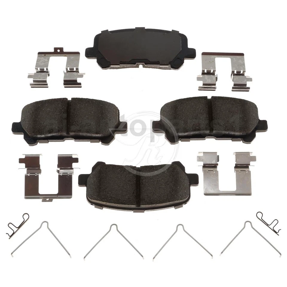 Kit pastillas freno delantero trasero Honda Pilot 2009 2010 2011 2012 2013 2014 2015 Foto 3 de 3