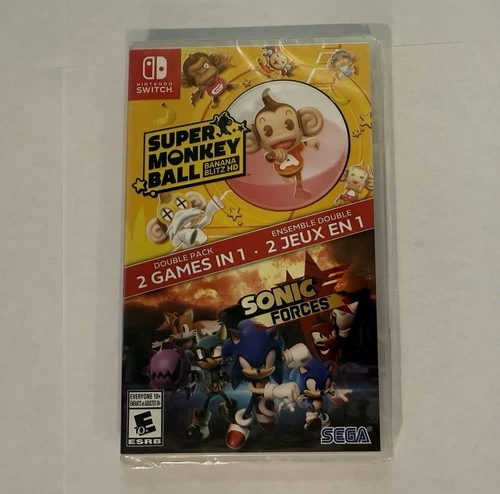 Sonic Forces + Super Monkey Ball: Banana Blitz HD Double Pack - Nintendo Switch