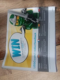 LEGO Instruction Manual Only 70730 Chain Cycle Ambush Ninjago No Bricks