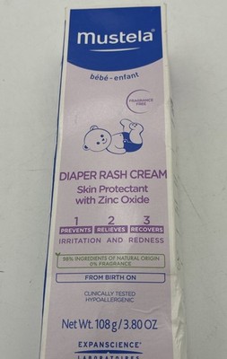 Mustela Vitamin Barrier Change Cream 1 2 3 - 100 ml