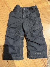 Columbia Sportswear 2t Snow Pants Black Adjustable Waist Internal Grow System