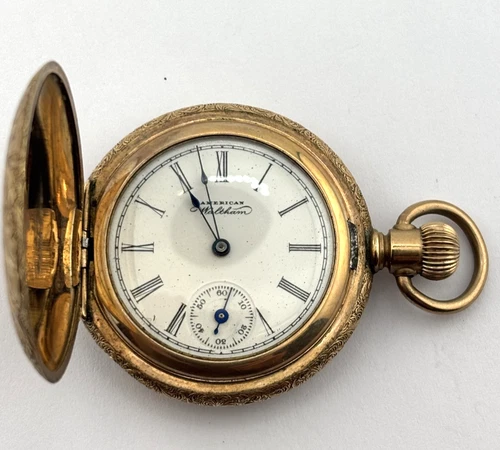 Waltham Antique Mechanical Pocket Watch  7J   0s   Gr.60   6298296 NON-WORKING