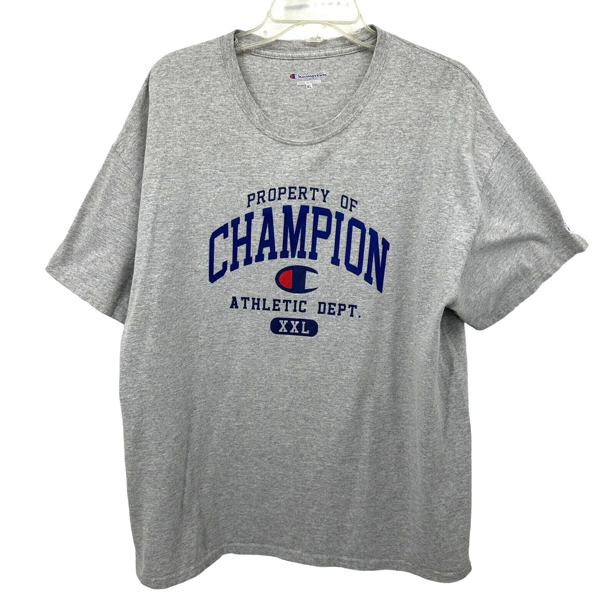 Champion Mens T Shirt Property of Champion Athletic Dept Champion Mens T Shirt Property of Champion Athletic Dept