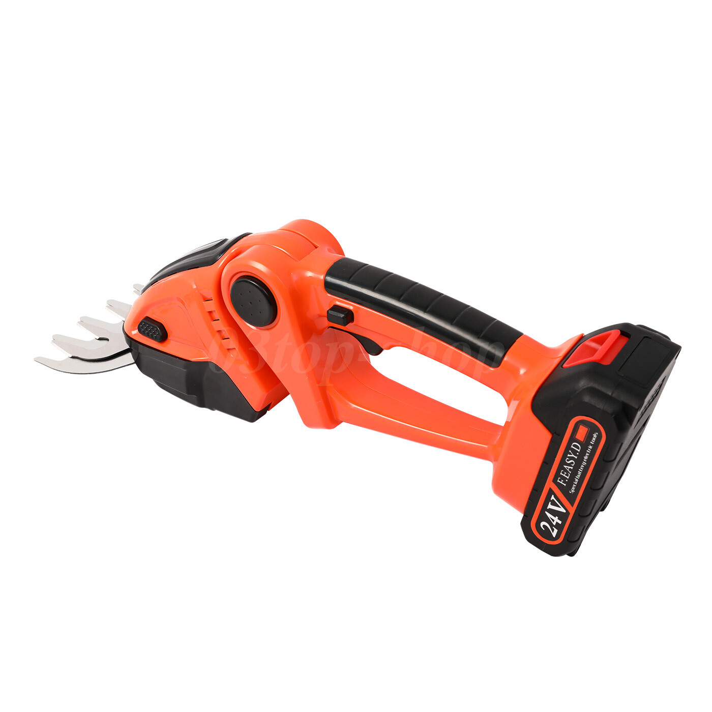 24V Cordless Hedge Trimmer & Grass Shear Electric Handheld Weed Eater Wacker Kit