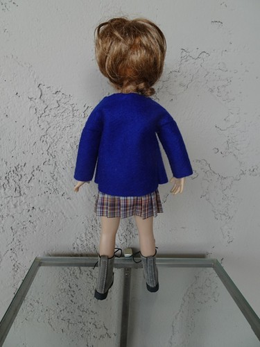 Outfit f Dianna Effner 13" Little Darling: plattierter Rock, Jacke, Top und Stiefel - Bild 5 von 9