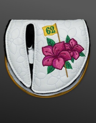 Scotty Cameron Floral Dog Mid-Round 2025 Masters putter head cover 