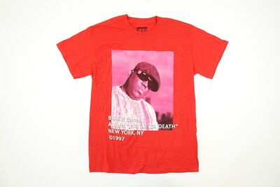 NOTORIOUS B.I.G. RED HIP HOP RAP LIFE AFTER DEATH ALBUM BIGGIE