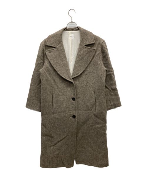 ジャケット・アウター Herringbone Wool-Blend Chester Coat KENZO Made in France Herringbone Pattern wool Chester coat