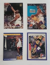 OLIVER MILLER basketball card lot (4) 1993-1994 TSC #295, Upper Deck #456 & 505