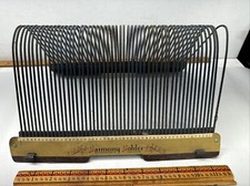 Vintage 1950''s Harmony Holder Record Stand Red VGC Holds 50 Records