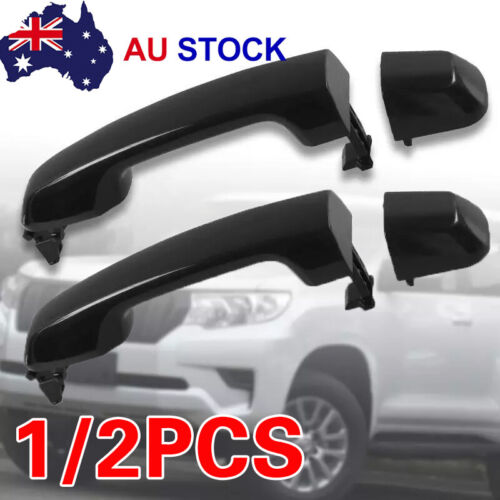 REAR LH/RH Outer Door Handle Fit For Toyota Prado J150 Series 2009-2020 Black AU - Picture 4 of 11