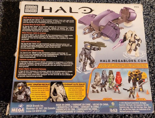 Mega Bloks Halo Rapid Attack Covenant Ghost 97213, X NEW/OPEN BOX - Picture 2 of 4