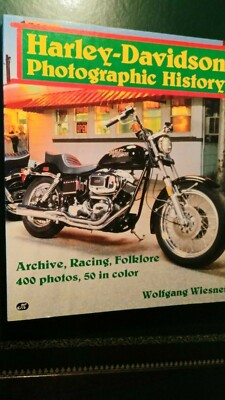 Harley-Davidson 写真集 Harley-Davidson Photographic History by Wolfgang Wiesner (1989