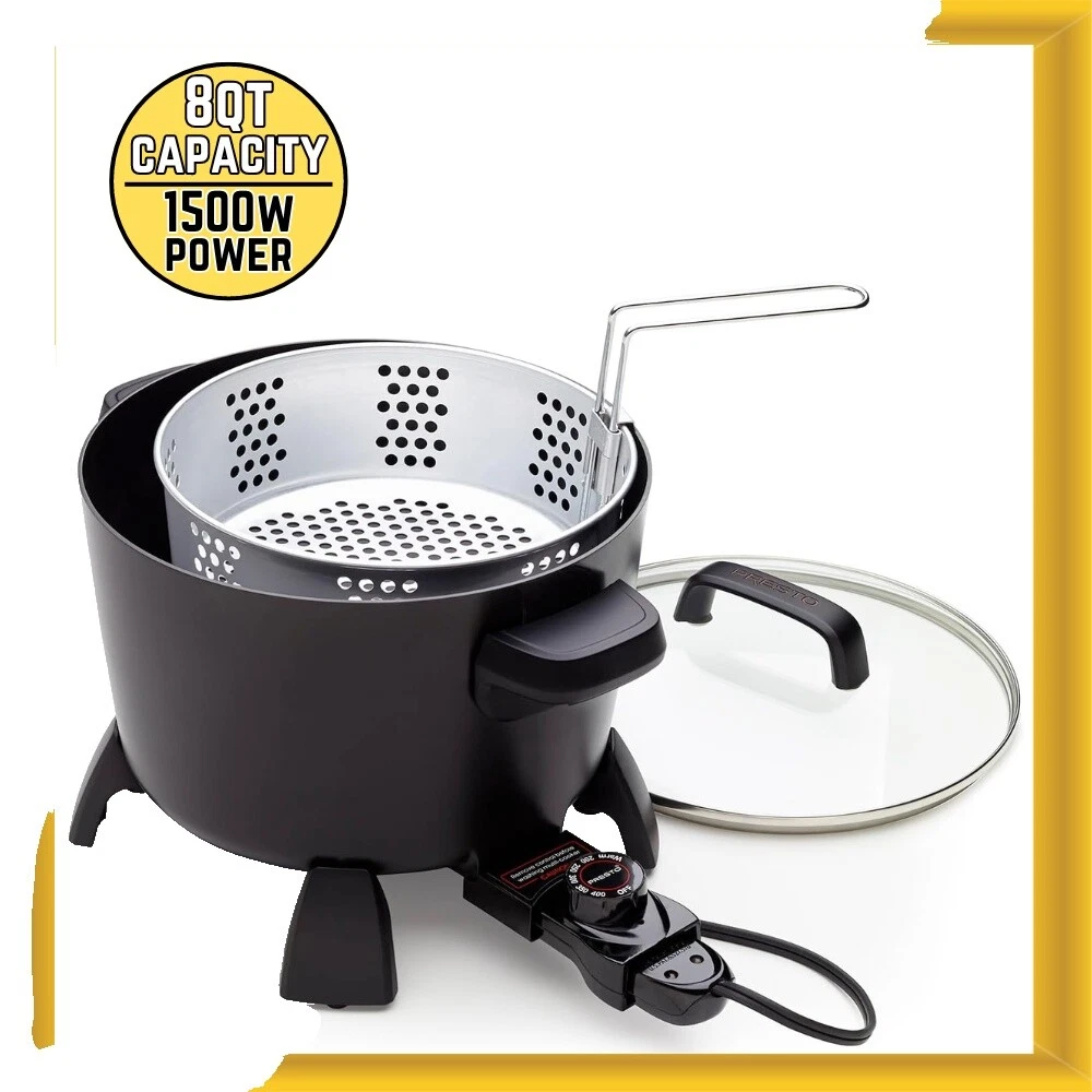 Freidora Negro Presto Freidoras